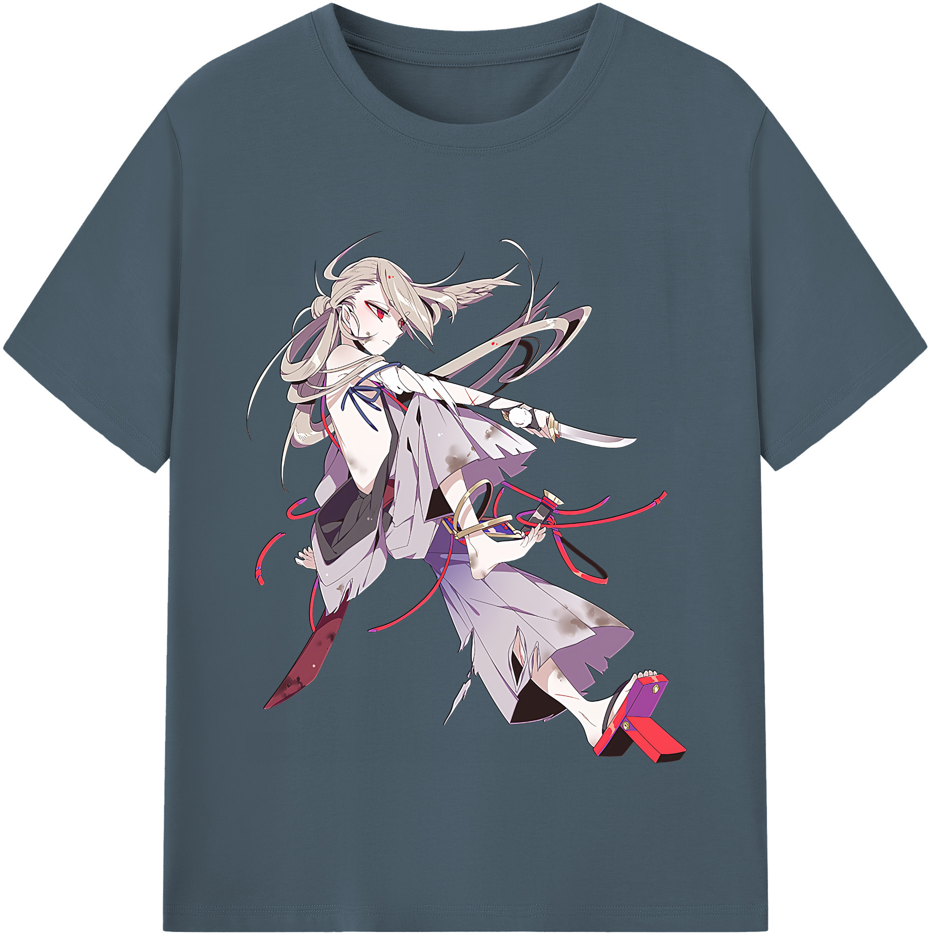 （画像用） 刀剣乱舞 Touken Ranbu 綿100％半袖Tシャツ（フロントプリント）
